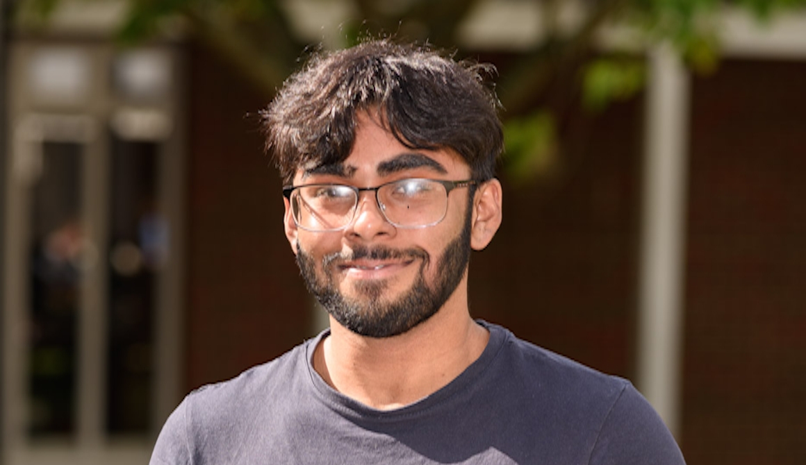 Picture of a student named Faheem.