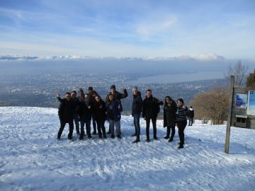 Student trip to Geneva