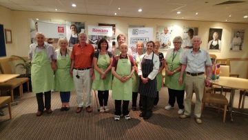 Cookery course for bereaved