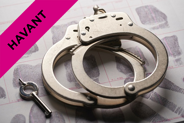 handcuffs and fingerprints