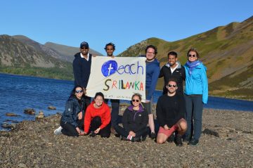 Lecturer scales England's highest peak for Teach Sri Lanka
