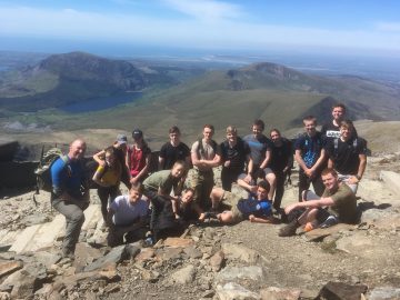 Staff Snowdon Trip