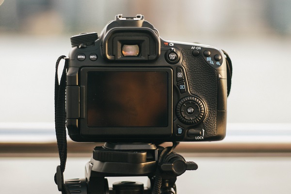 close up of a camera