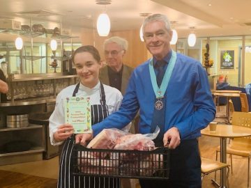 Macie - rotary young chef of the year round winner jan 2020