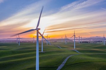 wind turbines