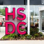 Pink HSDC sign