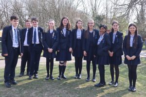 Pupils from Oaklands Catholic School