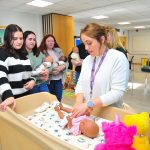 Students learning on the Education & Childcare T Level