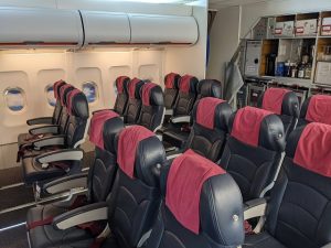 Aircraft cabin at HSDC South Downs