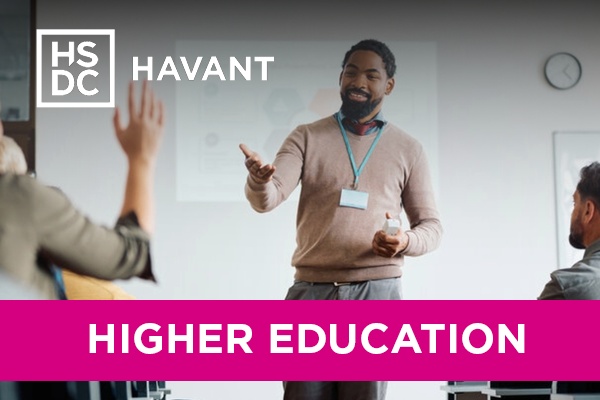 A teacher answering a student's question.