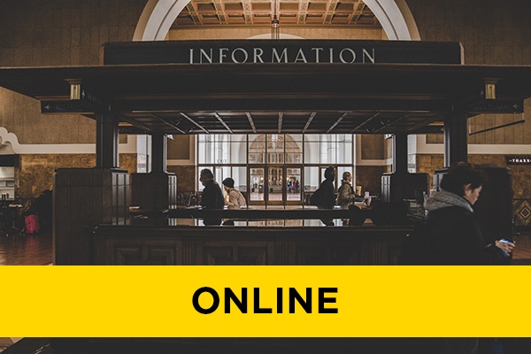 An information booth