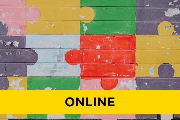 A painting of a jigsaw.