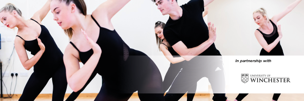 A Level Performing Arts, Dance and Choreography students dancing