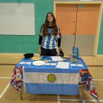Argentina stand at Havant Int'l Day.