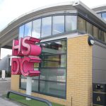 The front entrance of South Downs Campus.