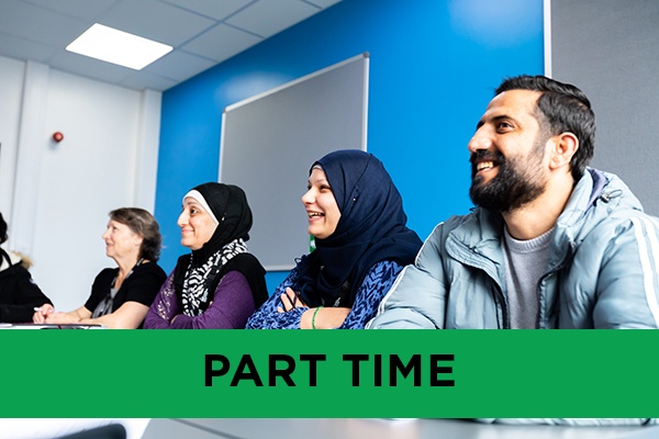 An English for speakers of other languages class.