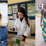 From left to right: Dr. Bianca Junge, Emily Groves, and Chizitaram Favour Ozi