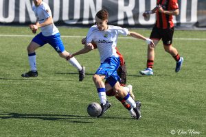 The Hawks won the league in a 1-0 victory over Weston-super-Mare. 