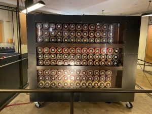 A machine at Bletchley Park. 