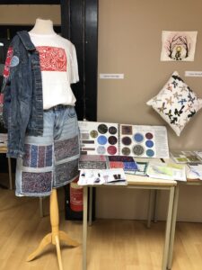 Alton College textiles night. 