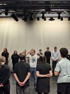 Seamus Allen runs a workshop at HSDC. 