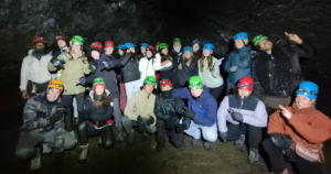 HSDC Havant geology students in Iceland.