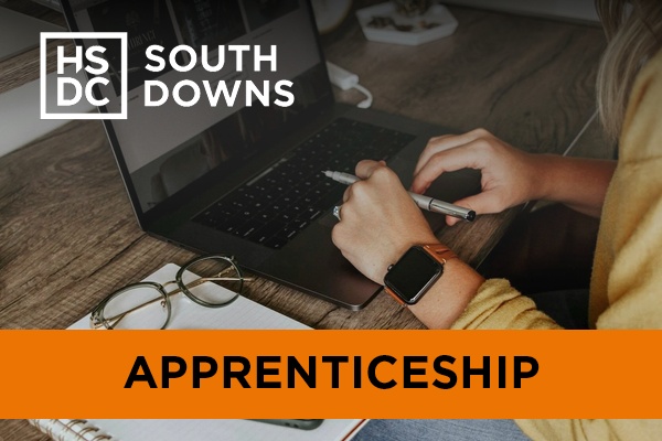 A closeup of someone using a laptop.