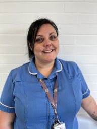 A picture of Fiona, a lecturer for Health & Science at South Downs.