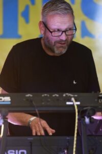 A picture of Paul, a music lecturer at South Downs.