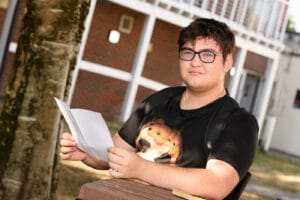Jack Boulton at Results Day 2026