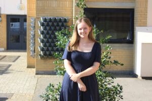 Sophie Woodhouse at Results Day 2026