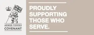 Armed Forces Covenant - Proudly supporting those who serve