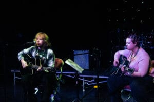 music students performing at South Downs