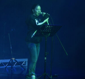 Music students performing at South Downs