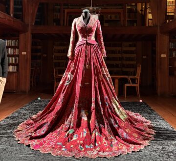 the red dress