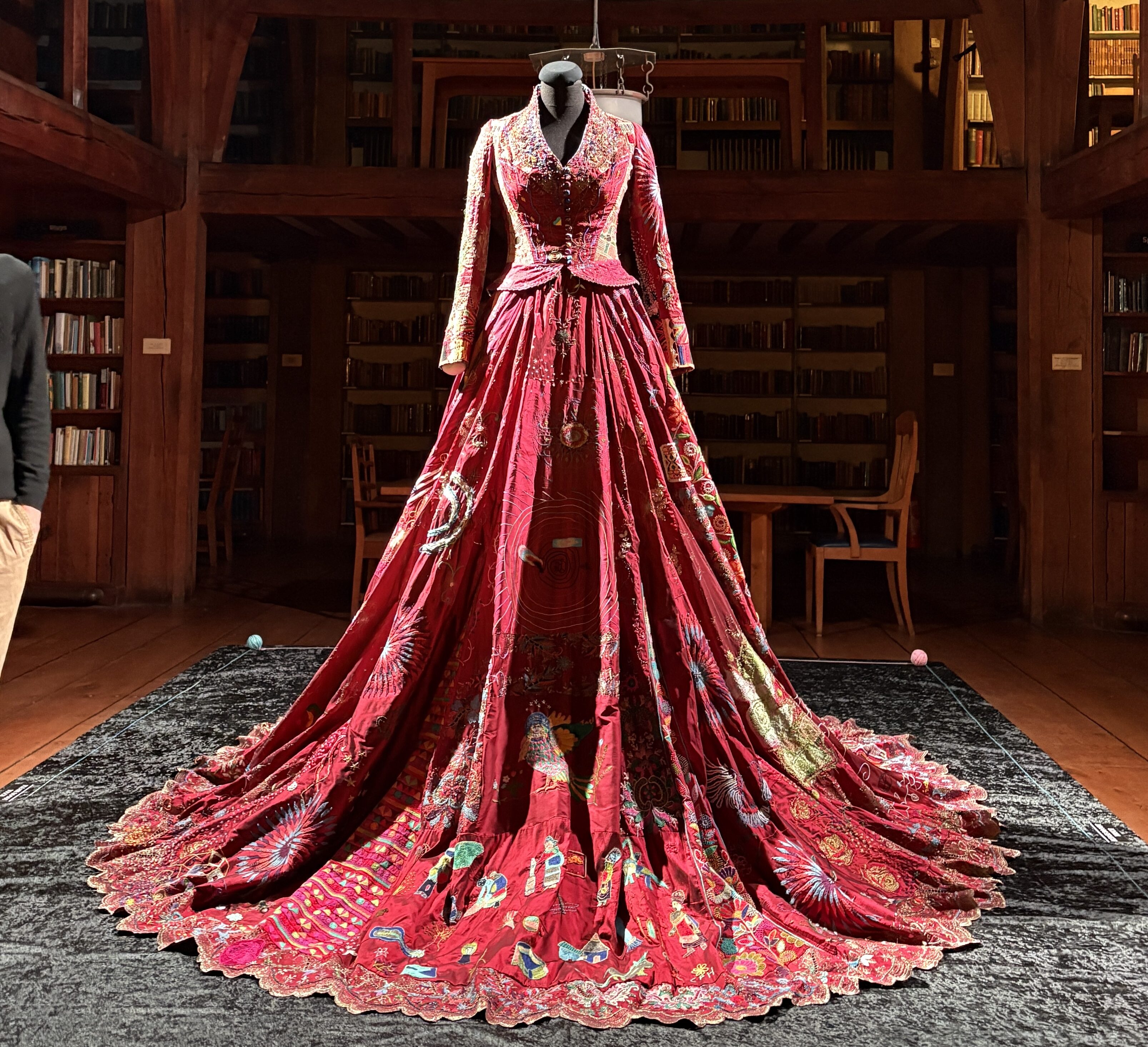 the red dress